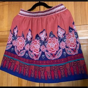 Stylish Forever 21 multi colored short skirt size L